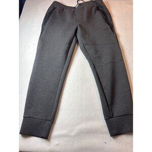 American Eagle Mens Gray Jogger Pants With Zippered Pockets large